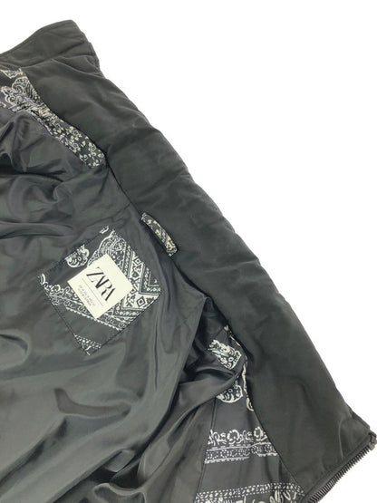 【中古品】【メンズ】 ZARA ザラ PUFFER JACKET パファージャケット アウター 147-261024-na-16-tagh サイズ：M カラー：ブラック 万代Net店