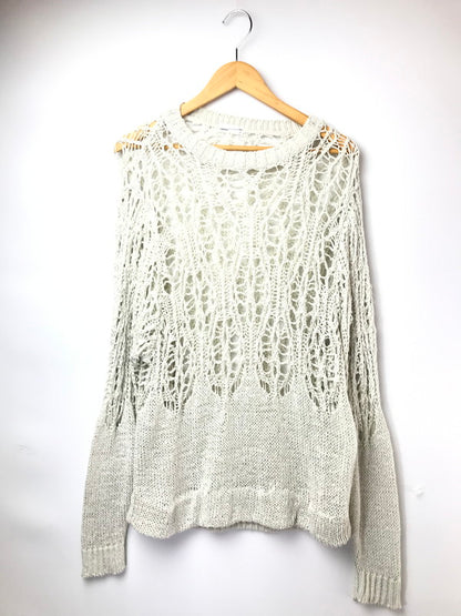 【中古品】【メンズ】 LAD MUSICIAN ラッドミュージシャン 23SS LONG MESH KNIT 2123-031 23年春夏 ロング メッシュ ニット トップス 140-261026-ty-19-tagh サイズ：M カラー：アイボリー 万代Net店