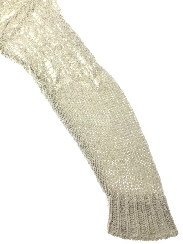 【中古品】【メンズ】 LAD MUSICIAN ラッドミュージシャン 23SS LONG MESH KNIT 2123-031 23年春夏 ロング メッシュ ニット トップス 140-261026-ty-19-tagh サイズ：M カラー：アイボリー 万代Net店