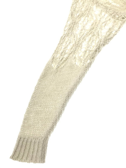 【中古品】【メンズ】 LAD MUSICIAN ラッドミュージシャン 23SS LONG MESH KNIT 2123-031 23年春夏 ロング メッシュ ニット トップス 140-261026-ty-19-tagh サイズ：M カラー：アイボリー 万代Net店