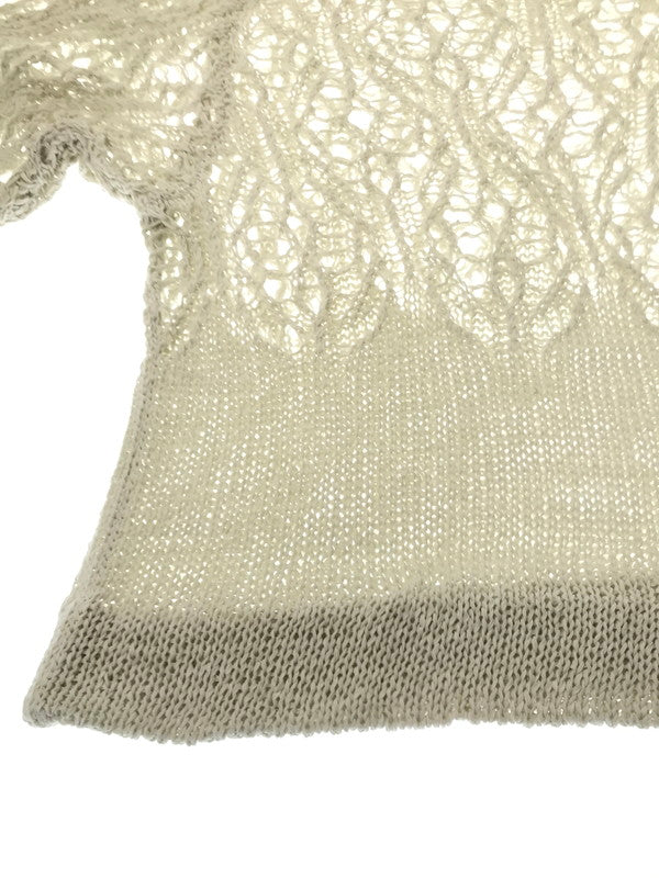 【中古品】【メンズ】 LAD MUSICIAN ラッドミュージシャン 23SS LONG MESH KNIT 2123-031 23年春夏 ロング メッシュ ニット トップス 140-261026-ty-19-tagh サイズ：M カラー：アイボリー 万代Net店