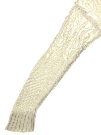 【中古品】【メンズ】 LAD MUSICIAN ラッドミュージシャン 23SS LONG MESH KNIT 2123-031 23年春夏 ロング メッシュ ニット トップス 140-261026-ty-19-tagh サイズ：M カラー：アイボリー 万代Net店
