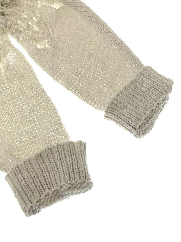 【中古品】【メンズ】 LAD MUSICIAN ラッドミュージシャン 23SS LONG MESH KNIT 2123-031 23年春夏 ロング メッシュ ニット トップス 140-261026-ty-19-tagh サイズ：M カラー：アイボリー 万代Net店