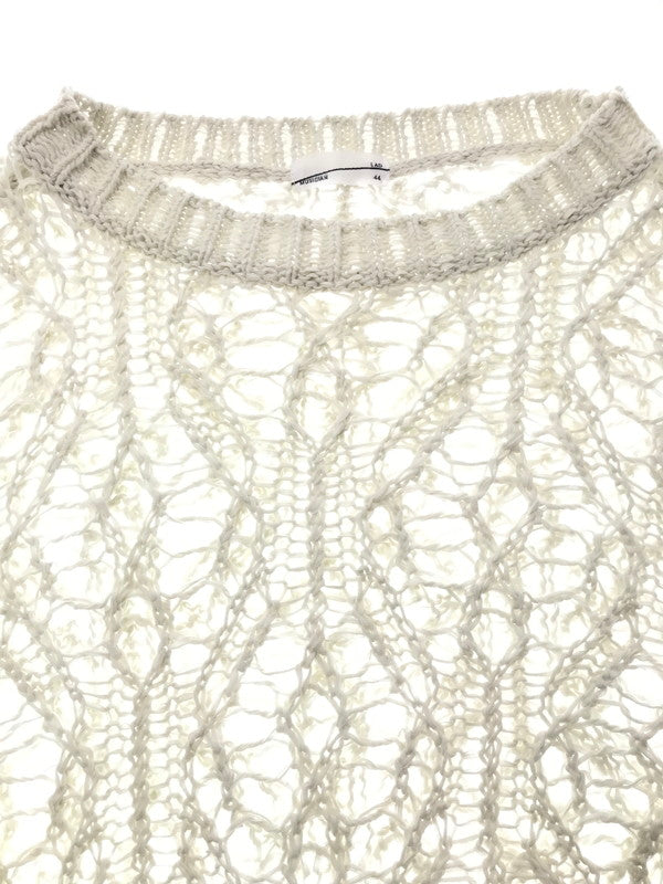 【中古品】【メンズ】 LAD MUSICIAN ラッドミュージシャン 23SS LONG MESH KNIT 2123-031 23年春夏 ロング メッシュ ニット トップス 140-261026-ty-19-tagh サイズ：M カラー：アイボリー 万代Net店