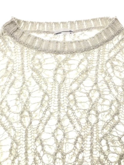 【中古品】【メンズ】 LAD MUSICIAN ラッドミュージシャン 23SS LONG MESH KNIT 2123-031 23年春夏 ロング メッシュ ニット トップス 140-261026-ty-19-tagh サイズ：M カラー：アイボリー 万代Net店
