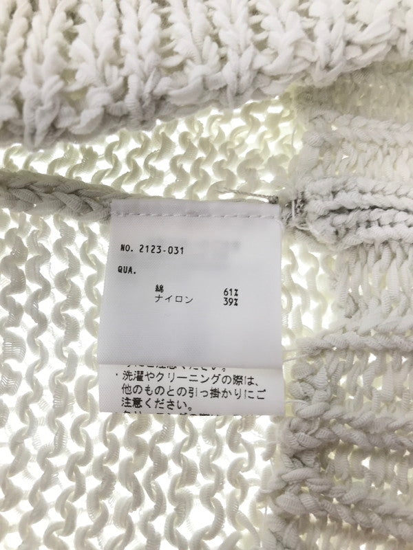 【中古品】【メンズ】 LAD MUSICIAN ラッドミュージシャン 23SS LONG MESH KNIT 2123-031 23年春夏 ロング メッシュ ニット トップス 140-261026-ty-19-tagh サイズ：M カラー：アイボリー 万代Net店