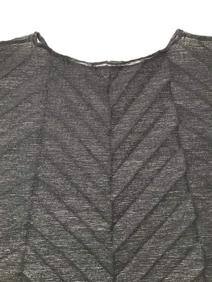 【中古品】【レディース】 ME ISSEY MIYAKE ミー イッセイミヤケ 25SS STAR SEE THROUGH CREPE MI52FT563 25年春夏 スター シースルー クレープ トップス 170-261026-ty-18-tagh サイズ：不明 カラー：グレー 万代Net店