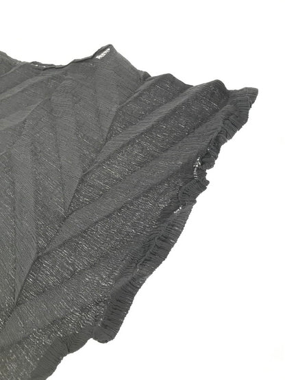 【中古品】【レディース】 ME ISSEY MIYAKE ミー イッセイミヤケ 25SS STAR SEE THROUGH CREPE MI52FT563 25年春夏 スター シースルー クレープ トップス 170-261026-ty-18-tagh サイズ：不明 カラー：グレー 万代Net店