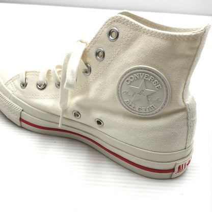 【中古品】【レディース】 CONVERSE コンバース×AGNES B. アニエスベー CANVAS ALL STAR HI/AB 1SE536 キャンバス オールスター ハイカット スニーカー 靴 166-261018-na-13-tagh サイズ：23.5cm US 4.5 カラー：WHITE 万代Net店
