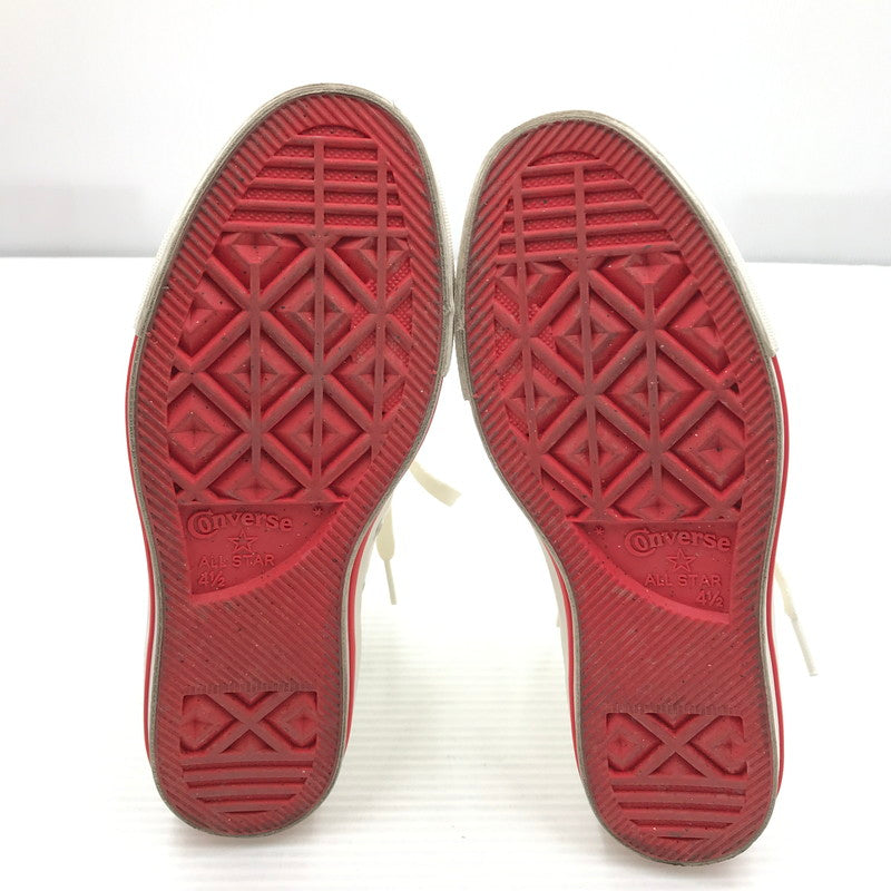 【中古品】【レディース】 CONVERSE コンバース×AGNES B. アニエスベー CANVAS ALL STAR HI/AB 1SE536 キャンバス オールスター ハイカット スニーカー 靴 166-261018-na-13-tagh サイズ：23.5cm US 4.5 カラー：WHITE 万代Net店