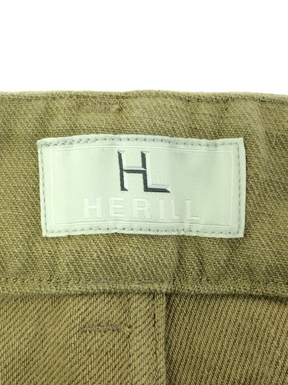 【中古品】【メンズ】 HERILL ヘリル HL DENIM CARGO PANTS 22-030-HL-8090-1 デニム カーゴパンツ ボトムス 151-261024-na-17-tagh サイズ：2 カラー：ベージュ系 万代Net店