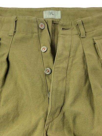 【中古品】【メンズ】 HERILL ヘリル HL DENIM CARGO PANTS 22-030-HL-8090-1 デニム カーゴパンツ ボトムス 151-261024-na-17-tagh サイズ：2 カラー：ベージュ系 万代Net店