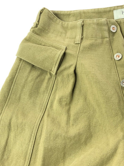 【中古品】【メンズ】 HERILL ヘリル HL DENIM CARGO PANTS 22-030-HL-8090-1 デニム カーゴパンツ ボトムス 151-261024-na-17-tagh サイズ：2 カラー：ベージュ系 万代Net店