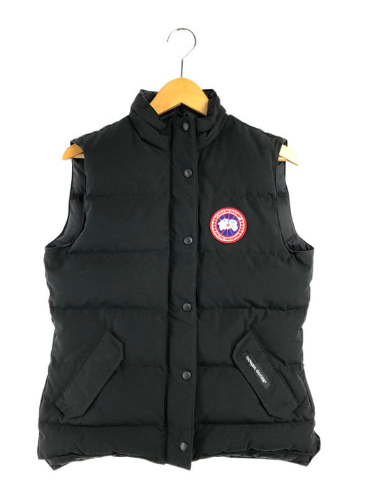 【中古品】【レディース】 CANADA GOOSE カナダグース FREESTYLE VEST 2832L フリースタイル ベスト ダウンベスト 168-261020-ty-10-tagh サイズ：M カラー：ブラック 万代Net店