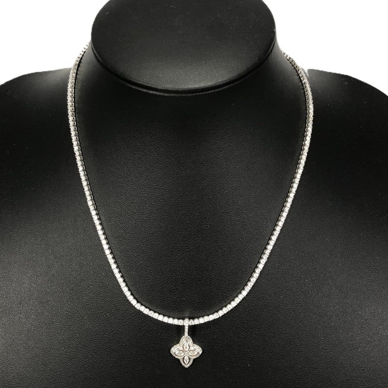 【中古品】【メンズ】 GLITTER グリッター CLOVER NECKLACE S925 クローバー ネックレス アクセサリー 182-261030-rt-16-tagh カラー：シルバー 万代Net店
