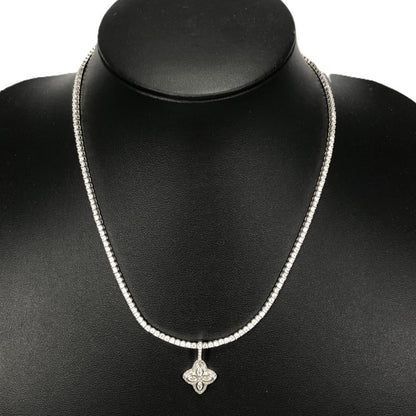 【中古品】【メンズ】 GLITTER グリッター CLOVER NECKLACE S925 クローバー ネックレス アクセサリー 182-261030-rt-16-tagh カラー：シルバー 万代Net店