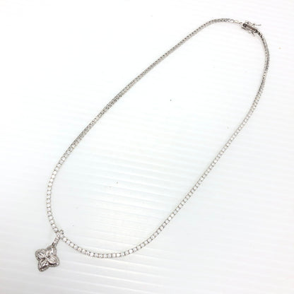 【中古品】【メンズ】 GLITTER グリッター CLOVER NECKLACE S925 クローバー ネックレス アクセサリー 182-261030-rt-16-tagh カラー：シルバー 万代Net店