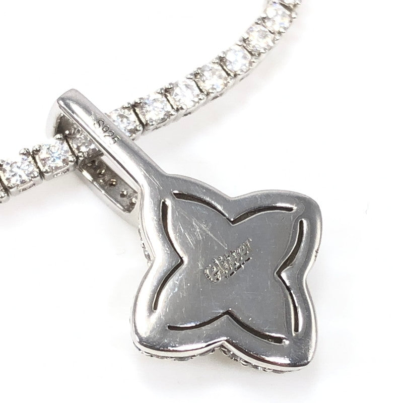 【中古品】【メンズ】 GLITTER グリッター CLOVER NECKLACE S925 クローバー ネックレス アクセサリー 182-261030-rt-16-tagh カラー：シルバー 万代Net店