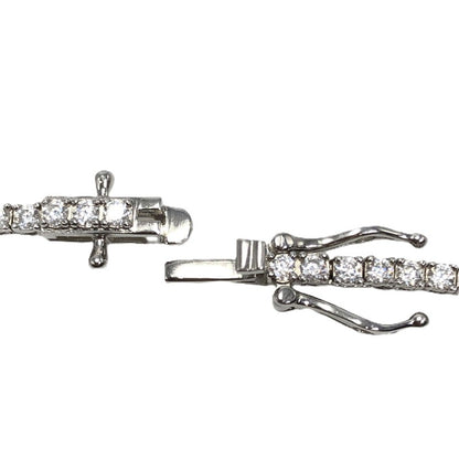 【中古品】【メンズ】 GLITTER グリッター CLOVER NECKLACE S925 クローバー ネックレス アクセサリー 182-261030-rt-16-tagh カラー：シルバー 万代Net店