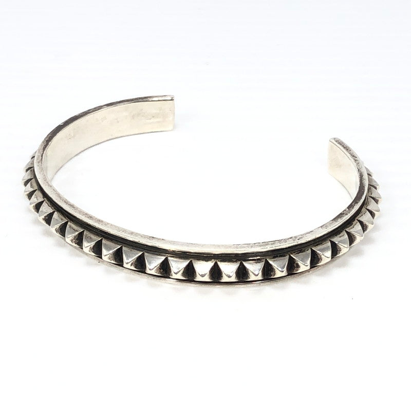 【中古品】【メンズ】 FANTASTIC MAN ファンタスティックマン STUDS BANGLE R W刻印 スタッズ バングル アクセサリー 192-261030-rt-18-tagh カラー：シルバー 万代Net店
