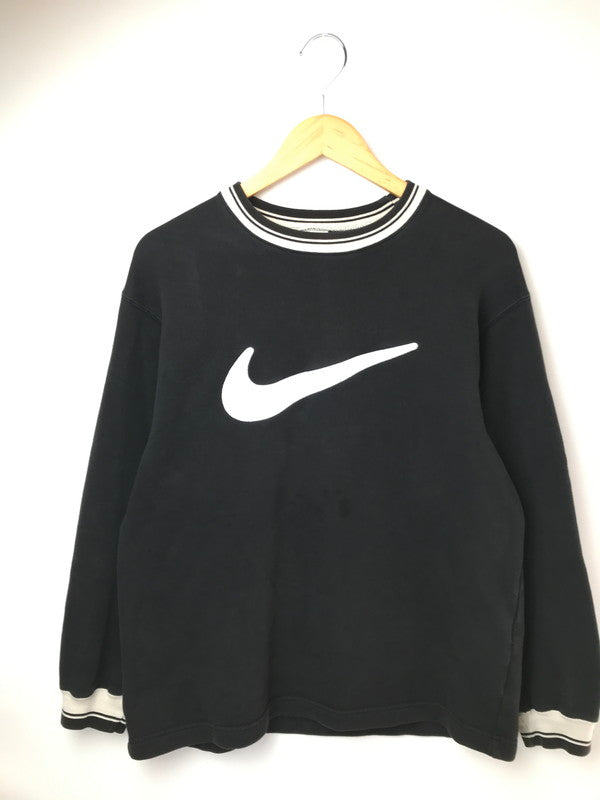 【中古品】【メンズ】 NIKE ナイキ 90'S SILVER TAG SWEAT SHIRT 90年代 銀タグ スウェット シャツ トップス 146-261026-ty-16-tagh サイズ：L カラー：ブラック 万代Net店