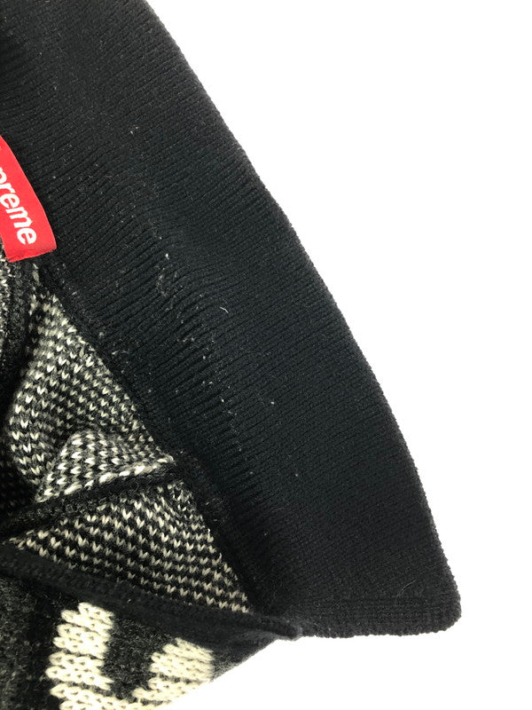 【中古品】【メンズ】 SUPREME シュプリーム 25FW SMALL BOX POLO SWEATER 25年秋冬 スモール ボックス ポロ セーター トップス 149-201023-ty-29-tagh サイズ：L カラー：ブラック 万代Net店