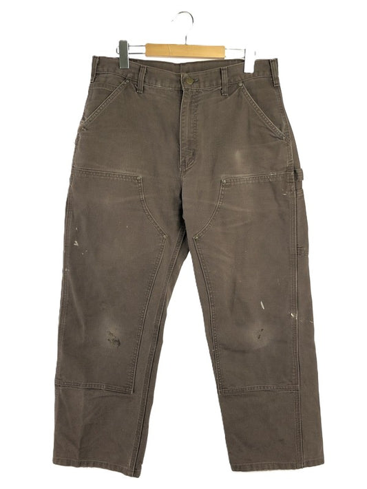 【現状渡し品】【メンズ】 CARHARTT カーハート DOUBLE KNEE DUCK PAINTER PANTS B136DKB ダブルニー ダック ペインターパンツ ボトムス 157-261024-na-18-tagh サイズ：34×32 カラー：ダークブラウン 万代Net店