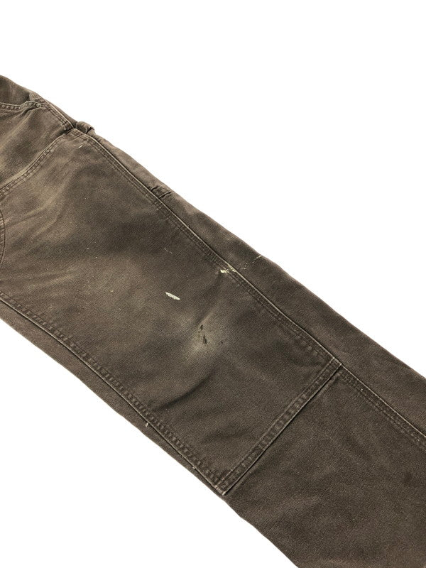 【現状渡し品】【メンズ】 CARHARTT カーハート DOUBLE KNEE DUCK PAINTER PANTS B136DKB ダブルニー ダック ペインターパンツ ボトムス 157-261024-na-18-tagh サイズ：34×32 カラー：ダークブラウン 万代Net店