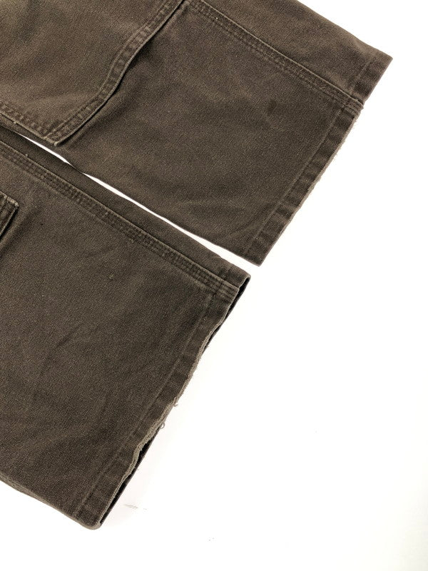 【現状渡し品】【メンズ】 CARHARTT カーハート DOUBLE KNEE DUCK PAINTER PANTS B136DKB ダブルニー ダック ペインターパンツ ボトムス 157-261024-na-18-tagh サイズ：34×32 カラー：ダークブラウン 万代Net店