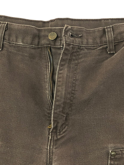 【現状渡し品】【メンズ】 CARHARTT カーハート DOUBLE KNEE DUCK PAINTER PANTS B136DKB ダブルニー ダック ペインターパンツ ボトムス 157-261024-na-18-tagh サイズ：34×32 カラー：ダークブラウン 万代Net店