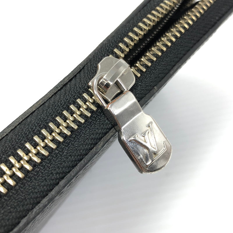 【中古品】【メンズ】 LOUIS VUITTON ルイ・ヴィトン ZIPPY WALLET VERTICAL BLACK M30503 ジッピー ウォレット ヴァーティカル ブラック 長財布 179-261028-rt-02-tagh カラー：ブラック 万代Net店