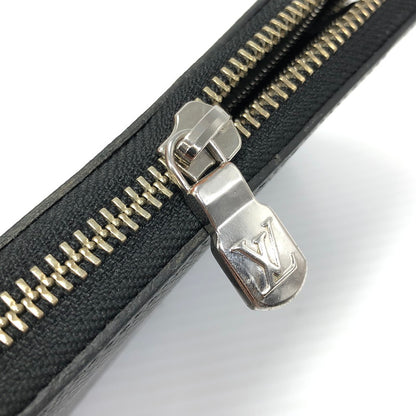 【中古品】【メンズ】 LOUIS VUITTON ルイ・ヴィトン ZIPPY WALLET VERTICAL BLACK M30503 ジッピー ウォレット ヴァーティカル ブラック 長財布 179-261028-rt-02-tagh カラー：ブラック 万代Net店