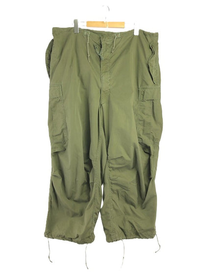 【現状渡し品】【メンズ】 U.S.ARMY アメリカ軍 M-1951 OVER PANTS CONMARジッパー オーバーパンツ ボトムス 157-261024-na-19-tagh サイズ：サイズ不明 下記参照 カラー：カーキ 万代Net店