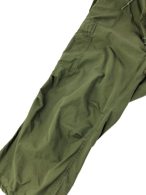 【現状渡し品】【メンズ】 U.S.ARMY アメリカ軍 M-1951 OVER PANTS CONMARジッパー オーバーパンツ ボトムス 157-261024-na-19-tagh サイズ：サイズ不明 下記参照 カラー：カーキ 万代Net店