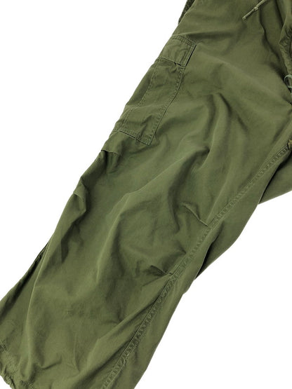 【現状渡し品】【メンズ】 U.S.ARMY アメリカ軍 M-1951 OVER PANTS CONMARジッパー オーバーパンツ ボトムス 157-261024-na-19-tagh サイズ：サイズ不明 下記参照 カラー：カーキ 万代Net店