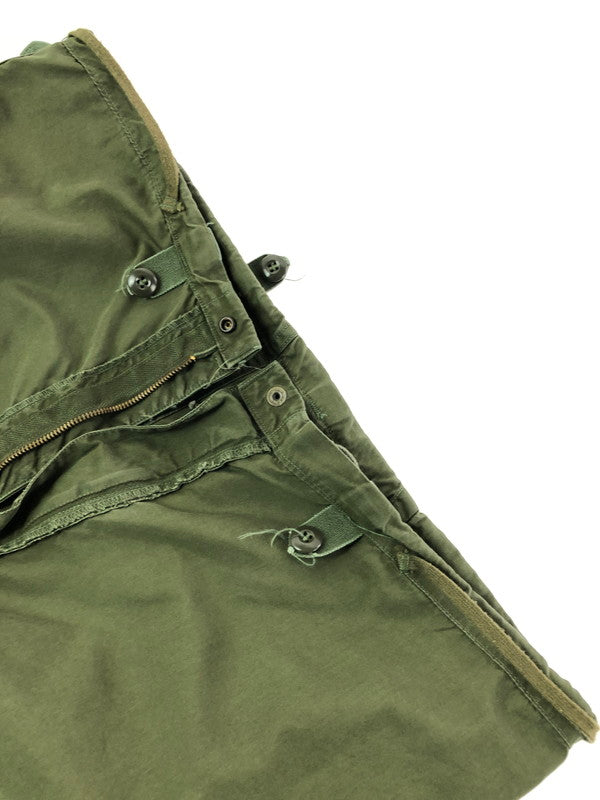 【現状渡し品】【メンズ】 U.S.ARMY アメリカ軍 M-1951 OVER PANTS CONMARジッパー オーバーパンツ ボトムス 157-261024-na-19-tagh サイズ：サイズ不明 下記参照 カラー：カーキ 万代Net店
