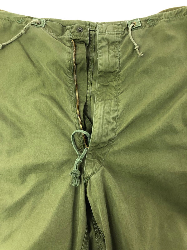 【現状渡し品】【メンズ】 U.S.ARMY アメリカ軍 M-1951 OVER PANTS CONMARジッパー オーバーパンツ ボトムス 157-261024-na-19-tagh サイズ：サイズ不明 下記参照 カラー：カーキ 万代Net店