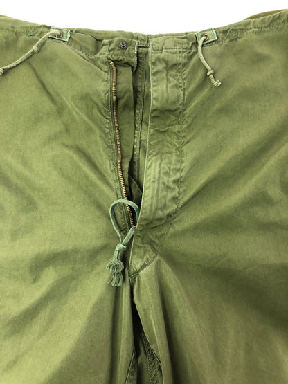 【現状渡し品】【メンズ】 U.S.ARMY アメリカ軍 M-1951 OVER PANTS CONMARジッパー オーバーパンツ ボトムス 157-261024-na-19-tagh サイズ：サイズ不明 下記参照 カラー：カーキ 万代Net店
