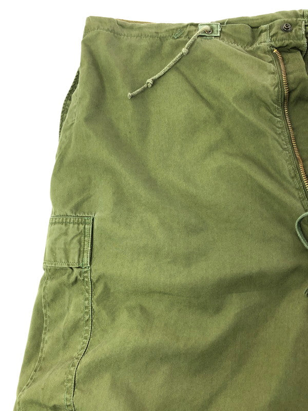 【現状渡し品】【メンズ】 U.S.ARMY アメリカ軍 M-1951 OVER PANTS CONMARジッパー オーバーパンツ ボトムス 157-261024-na-19-tagh サイズ：サイズ不明 下記参照 カラー：カーキ 万代Net店
