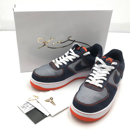 【中古美品】【メンズ】 NIKE ナイキ× KOBE BRYANT コービー ブライアント AIR FORCE 1 LOW PROTRO IM1980-400 エアフォース 1 ロー プロトロ スニーカー 靴 160-261018-na-05-tagh サイズ：27.5cm US 9.5 カラー：OBSIDIAN/SAFETY ORANGE-WHITE 万代Net店