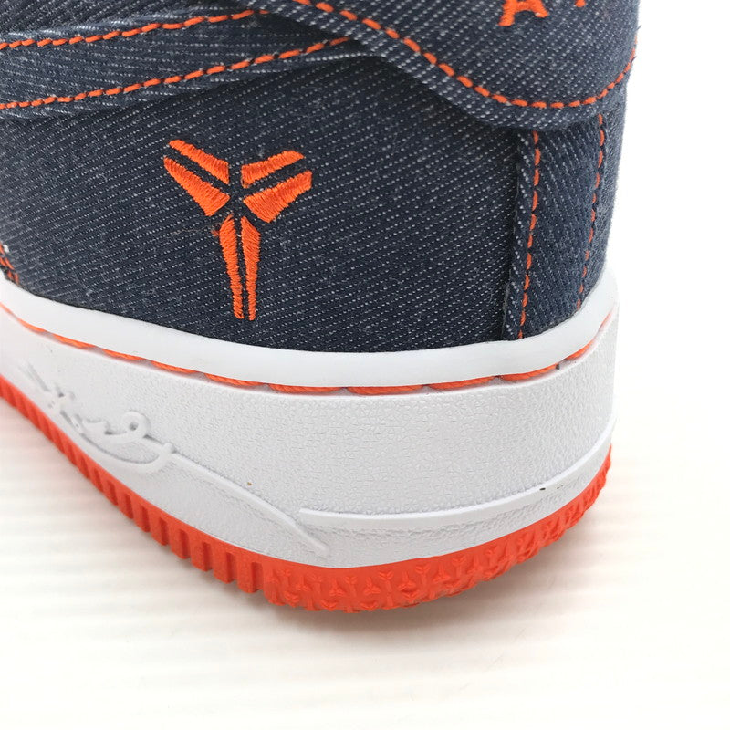 【中古美品】【メンズ】 NIKE ナイキ× KOBE BRYANT コービー ブライアント AIR FORCE 1 LOW PROTRO IM1980-400 エアフォース 1 ロー プロトロ スニーカー 靴 160-261018-na-05-tagh サイズ：27.5cm US 9.5 カラー：OBSIDIAN/SAFETY ORANGE-WHITE 万代Net店