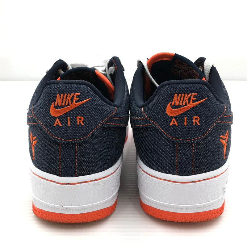 【中古美品】【メンズ】 NIKE ナイキ× KOBE BRYANT コービー ブライアント AIR FORCE 1 LOW PROTRO IM1980-400 エアフォース 1 ロー プロトロ スニーカー 靴 160-261018-na-05-tagh サイズ：27.5cm US 9.5 カラー：OBSIDIAN/SAFETY ORANGE-WHITE 万代Net店
