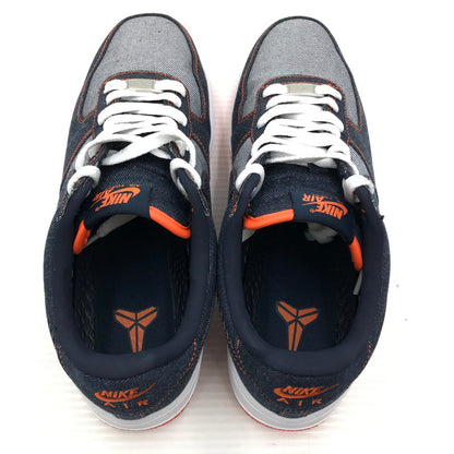 【中古美品】【メンズ】 NIKE ナイキ× KOBE BRYANT コービー ブライアント AIR FORCE 1 LOW PROTRO IM1980-400 エアフォース 1 ロー プロトロ スニーカー 靴 160-261018-na-05-tagh サイズ：27.5cm US 9.5 カラー：OBSIDIAN/SAFETY ORANGE-WHITE 万代Net店