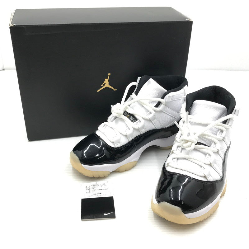 【中古品】【メンズ】 NIKE ナイキ AIR JORDAN 11 RETRO CT8012-170 エアジョーダン 11 レトロ スニーカー 靴 160-261018-na-04-tagh サイズ：27.5cm US 9.5 カラー：WHITE/METALLIC GOLD-BLACK 万代Net店