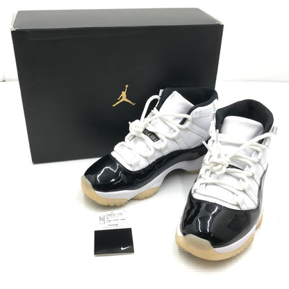 【中古品】【メンズ】 NIKE ナイキ AIR JORDAN 11 RETRO CT8012-170 エアジョーダン 11 レトロ スニーカー 靴 160-261018-na-04-tagh サイズ：27.5cm US 9.5 カラー：WHITE/METALLIC GOLD-BLACK 万代Net店