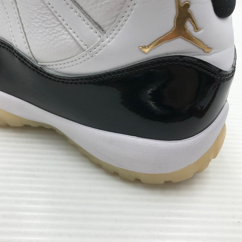 【中古品】【メンズ】 NIKE ナイキ AIR JORDAN 11 RETRO CT8012-170 エアジョーダン 11 レトロ スニーカー 靴 160-261018-na-04-tagh サイズ：27.5cm US 9.5 カラー：WHITE/METALLIC GOLD-BLACK 万代Net店