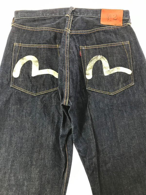 【中古品】【メンズ】 EVISU エヴィス NO.2 DENIM PANTS LOT.2001 ナンバー2 デニム パンツ カモメ 赤耳 ボトムス 156-261023-ty-03-tagh サイズ：W36/L35 カラー：インディゴ 万代Net店