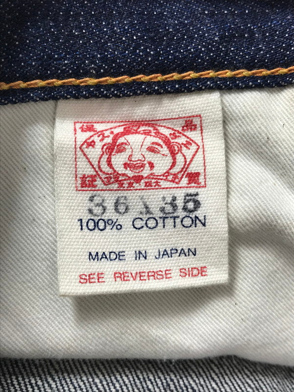 【中古品】【メンズ】 EVISU エヴィス NO.2 DENIM PANTS LOT.2001 ナンバー2 デニム パンツ カモメ 赤耳 ボトムス 156-261023-ty-03-tagh サイズ：W36/L35 カラー：インディゴ 万代Net店