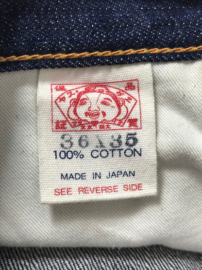 【中古品】【メンズ】 EVISU エヴィス NO.2 DENIM PANTS LOT.2001 ナンバー2 デニム パンツ カモメ 赤耳 ボトムス 156-261023-ty-03-tagh サイズ：W36/L35 カラー：インディゴ 万代Net店