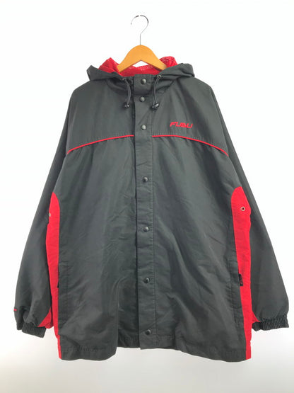 【現状渡し品】【メンズ】 FUBU フブ MOUNTAIN PARKA マウンテンパーカー ジャケット アウター 142-261025-na-02-tagh サイズ：L カラー：ブラック/レッド 万代Net店